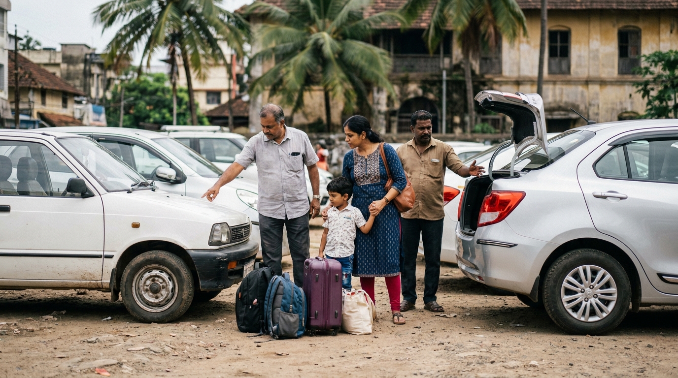 Outstation Cab from Kochi